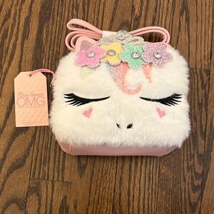 Unicorn Kids Bag - Pink and White